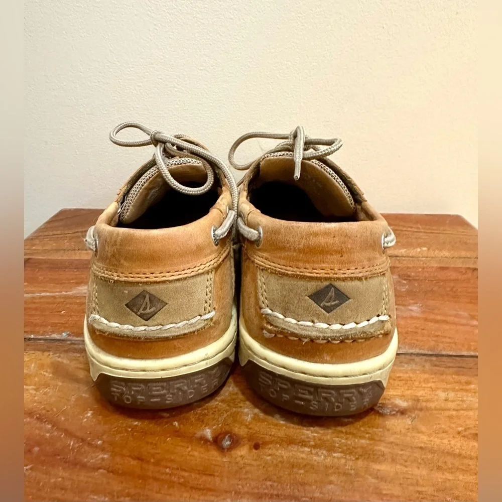Sperry Billfish Casual Moc Toe Leather Boat Shoes Size 9.5